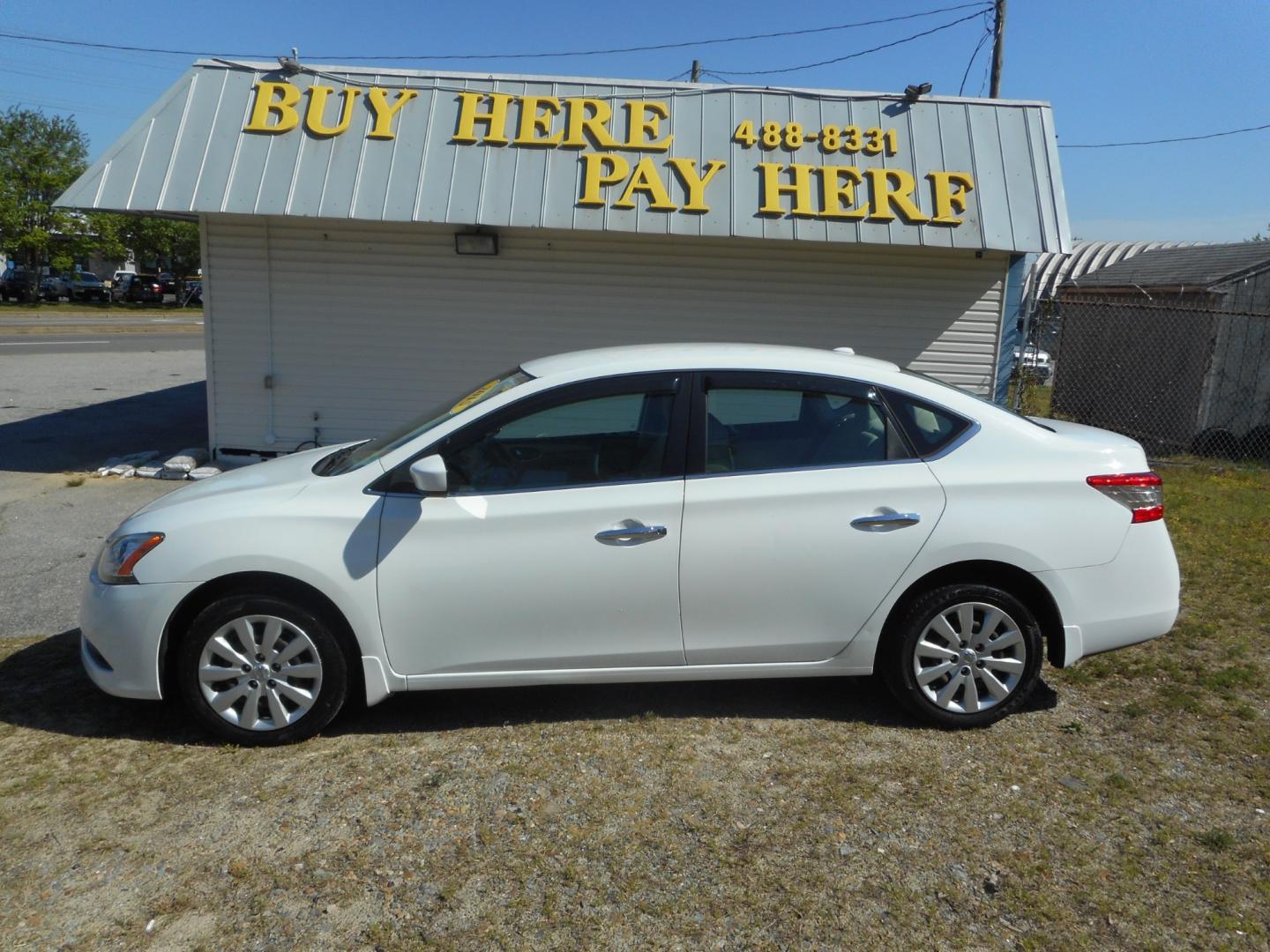 2015 White Nissan Sentra S 6MT (3N1AB7APXFY) with an 1.8L L4 SFI DOHC 16V engine, 6-Speed Automatic transmission, located at 2553 Airline Blvd, Portsmouth, VA, 23701, (757) 488-8331, 36.813889, -76.357597 - ***VEHICLE TERMS*** Down Payment: $999 Weekly Payment: $85 APR: 23.9% Repayment Terms: 42 Months *** CALL ELIZABETH SMITH - DIRECTOR OF MARKETING @ 757-488-8331 TO SCHEDULE YOUR APPOINTMENT TODAY AND GET PRE-APPROVED RIGHT OVER THE PHONE*** - Photo#0